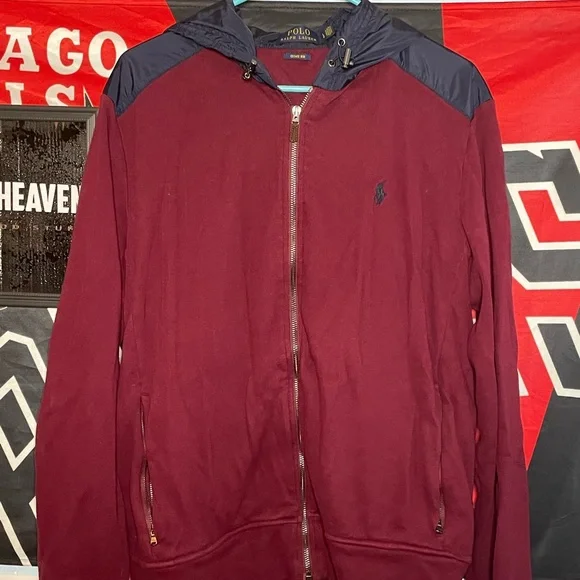 Polo Estate Rib Hoodie - Picture 1 of 3